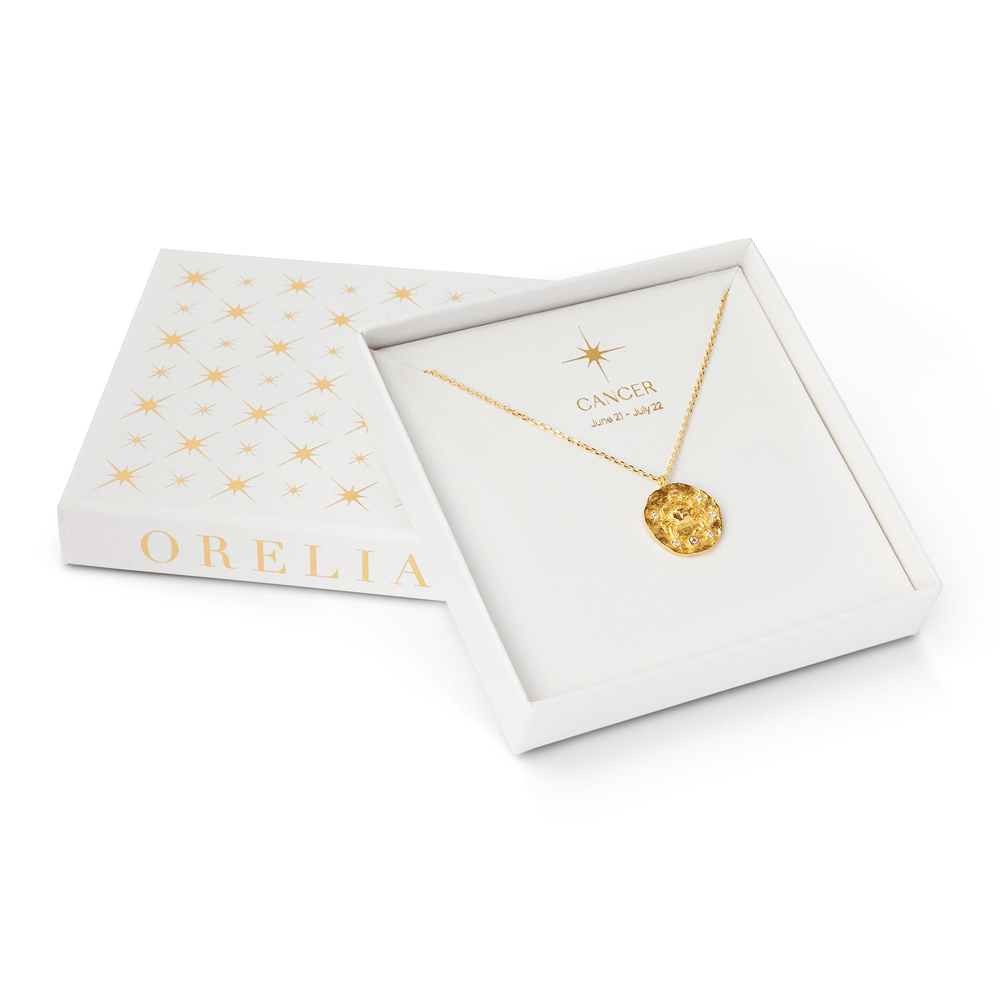 Orelia Cancer Zodiac Necklace