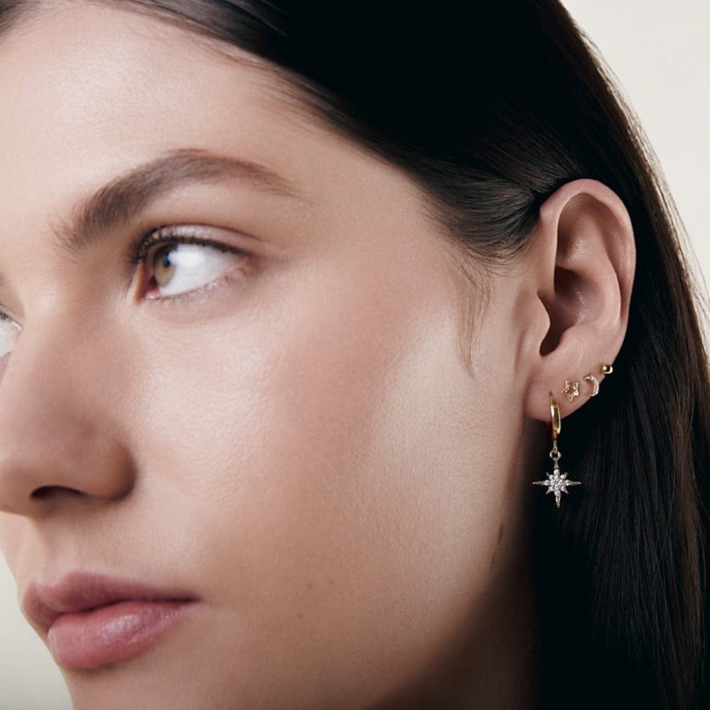 Orelia Celestial Stud Pack Ear Party - Gold
