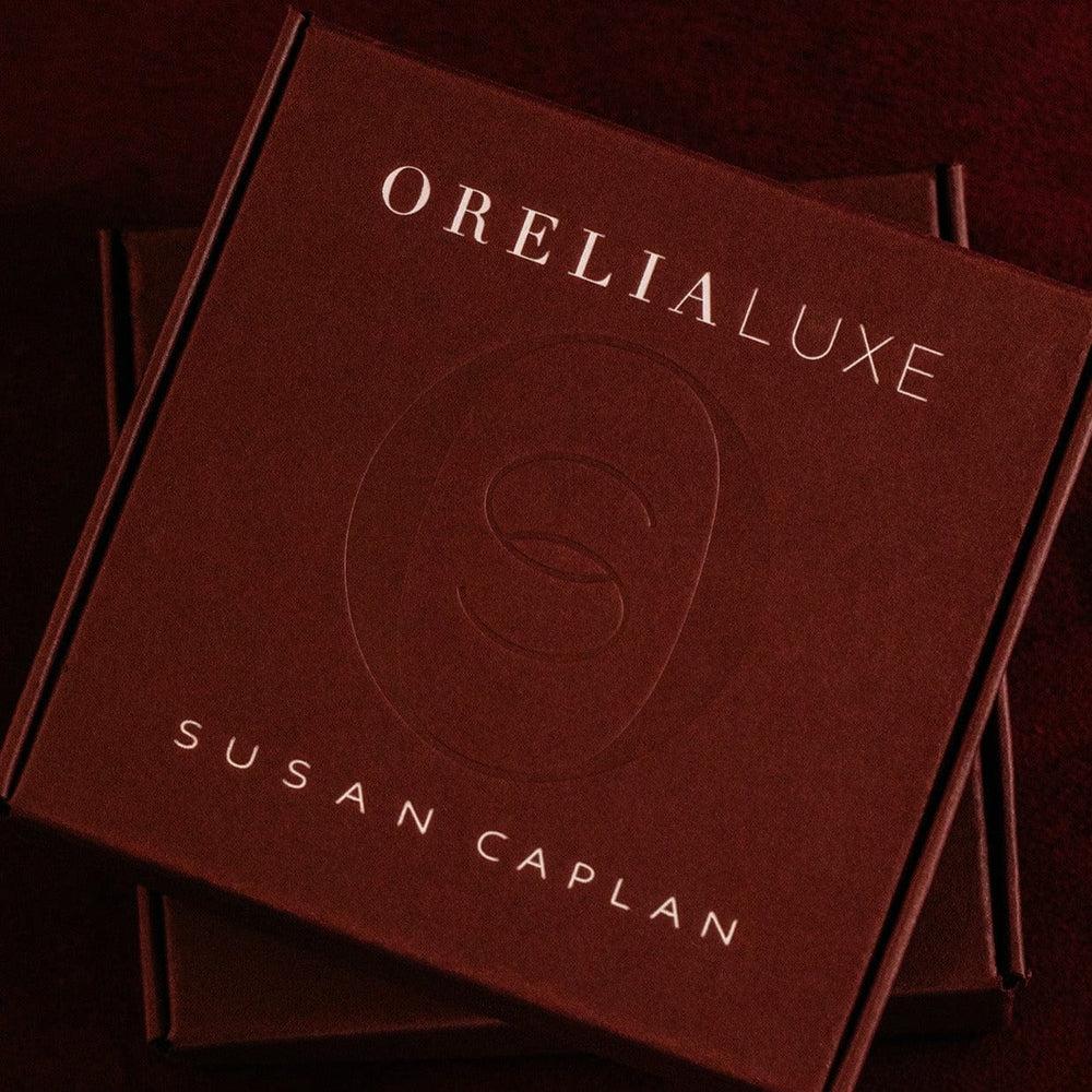 Orelia Crystal Baguette Padlock Necklace