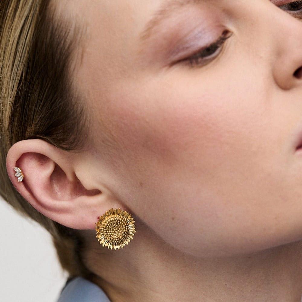 Orelia Crystal Marquise Fan Labret