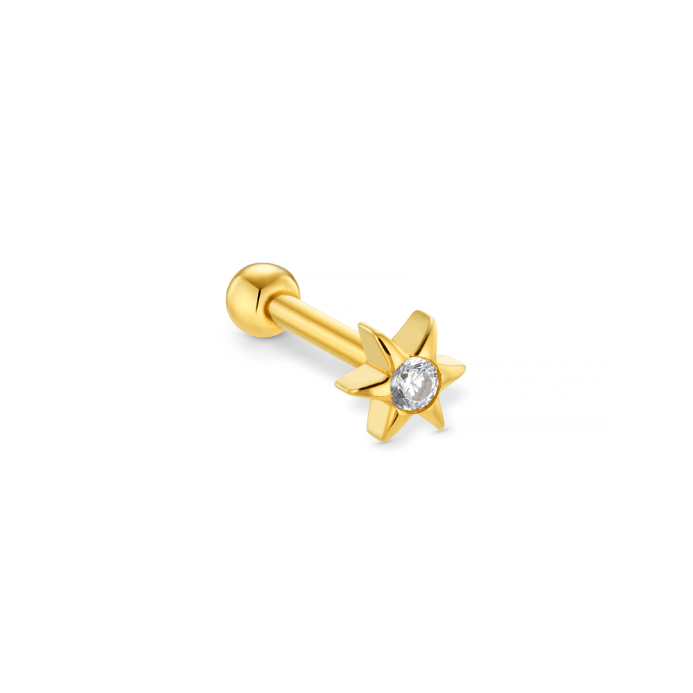orelia Crystal Star Barbell