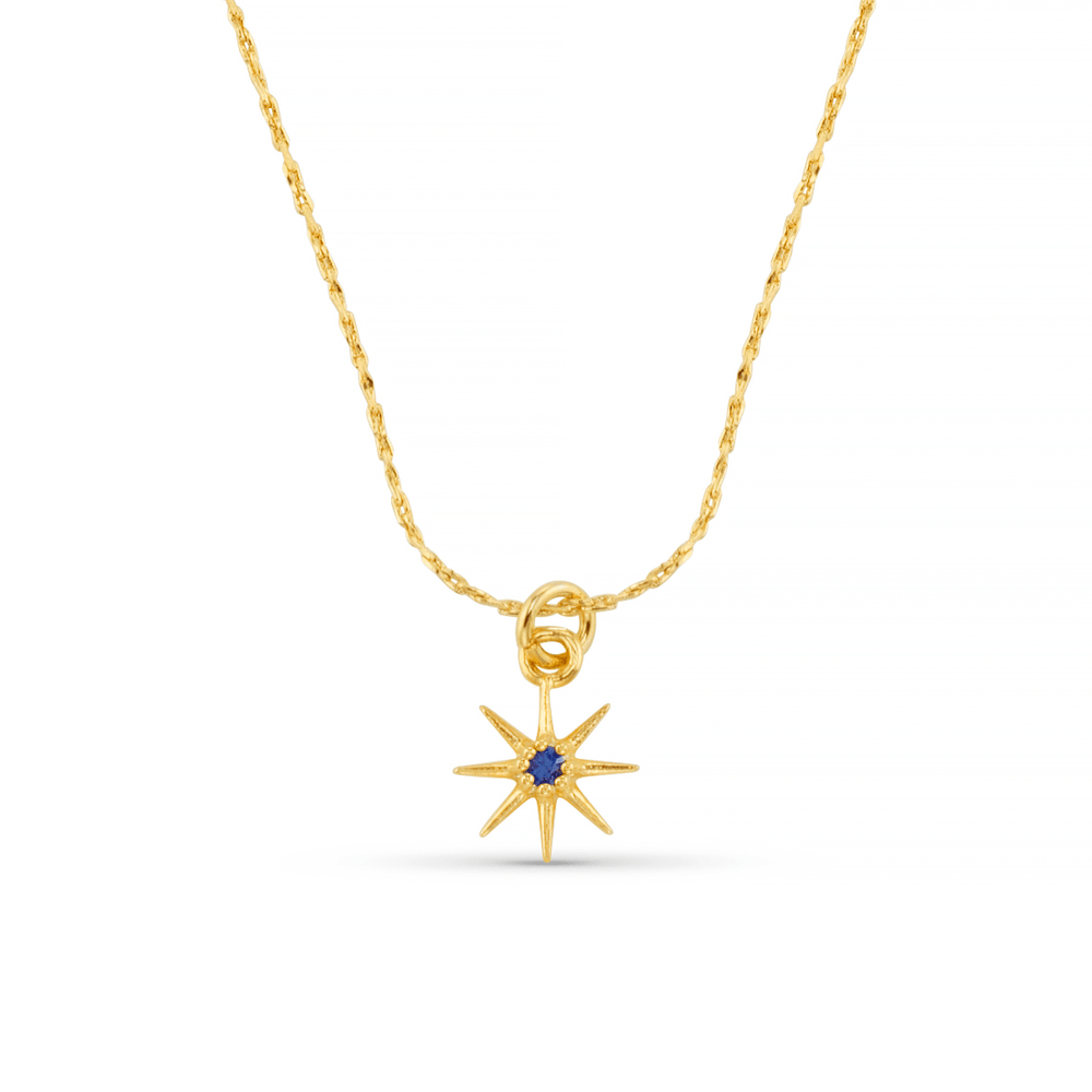 orelia December Birthstone Tanzanite Necklace