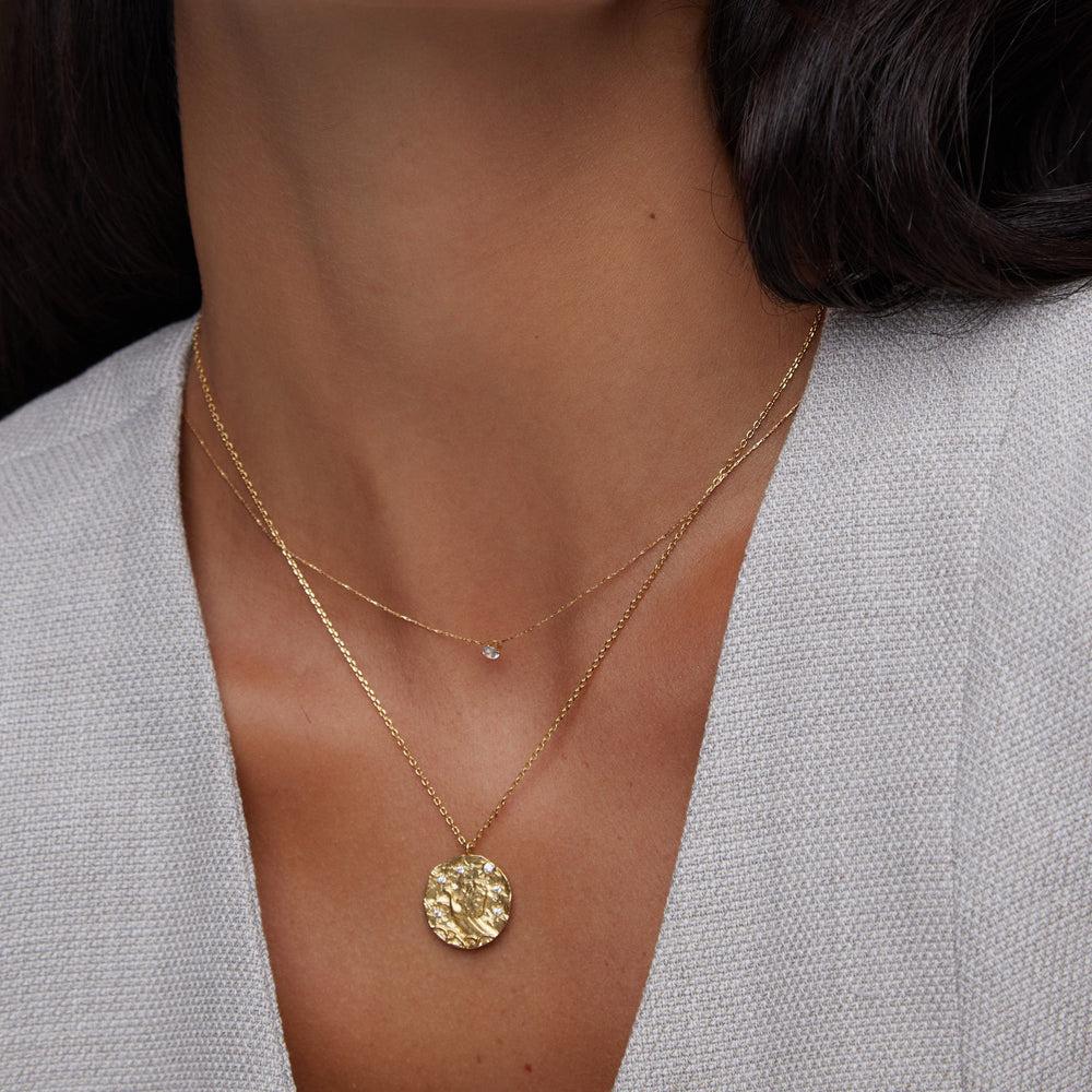 Orelia Fine Crystal Collar Necklace