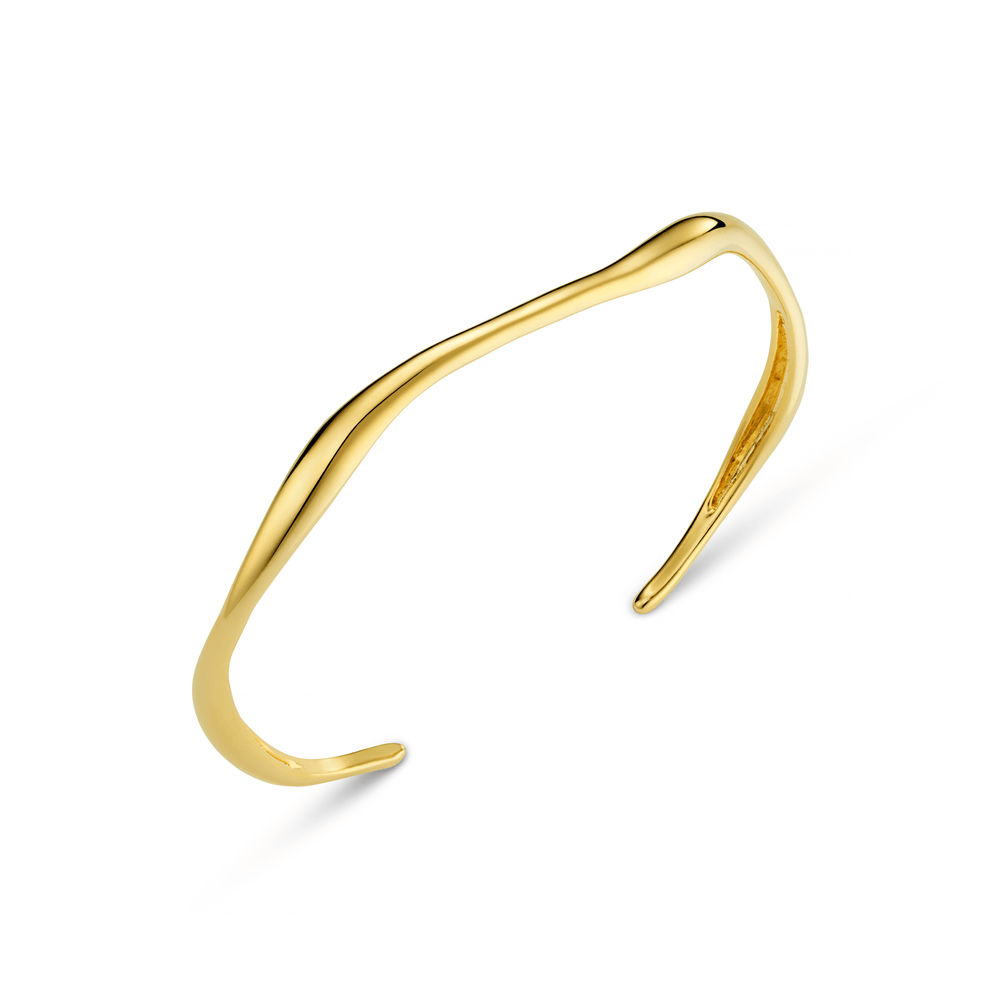 orelia Fine Wave Bangle