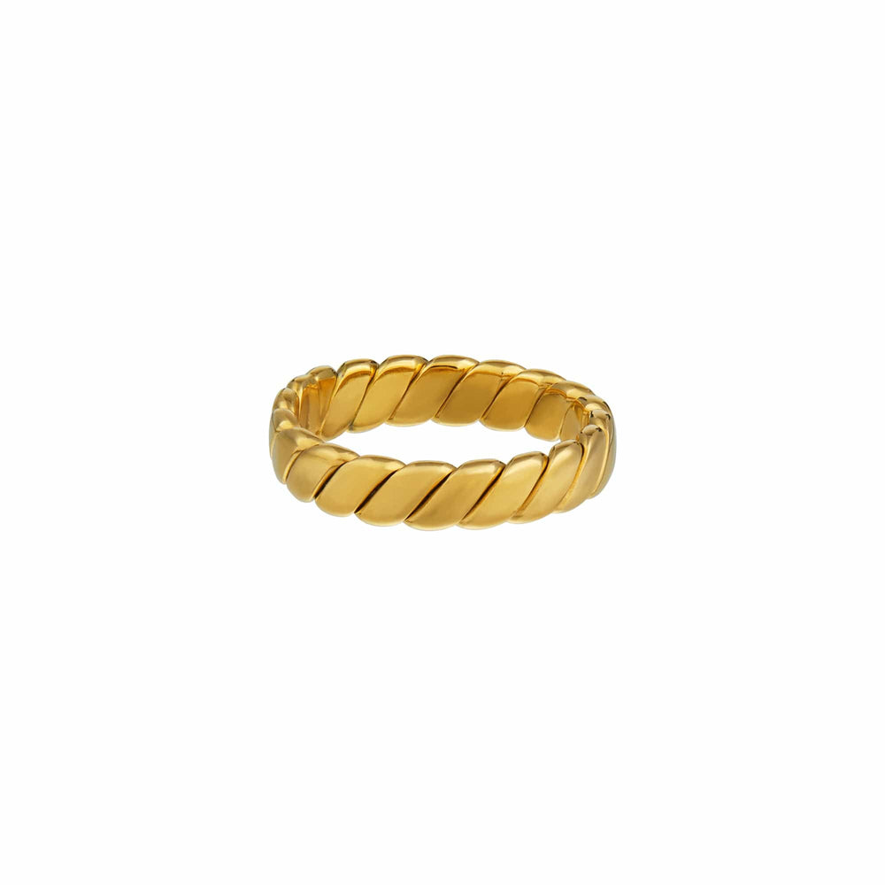 orelia Flat Twist Ring