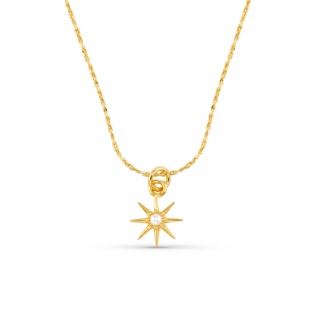 orelia June Birthstone Pearl Necklace