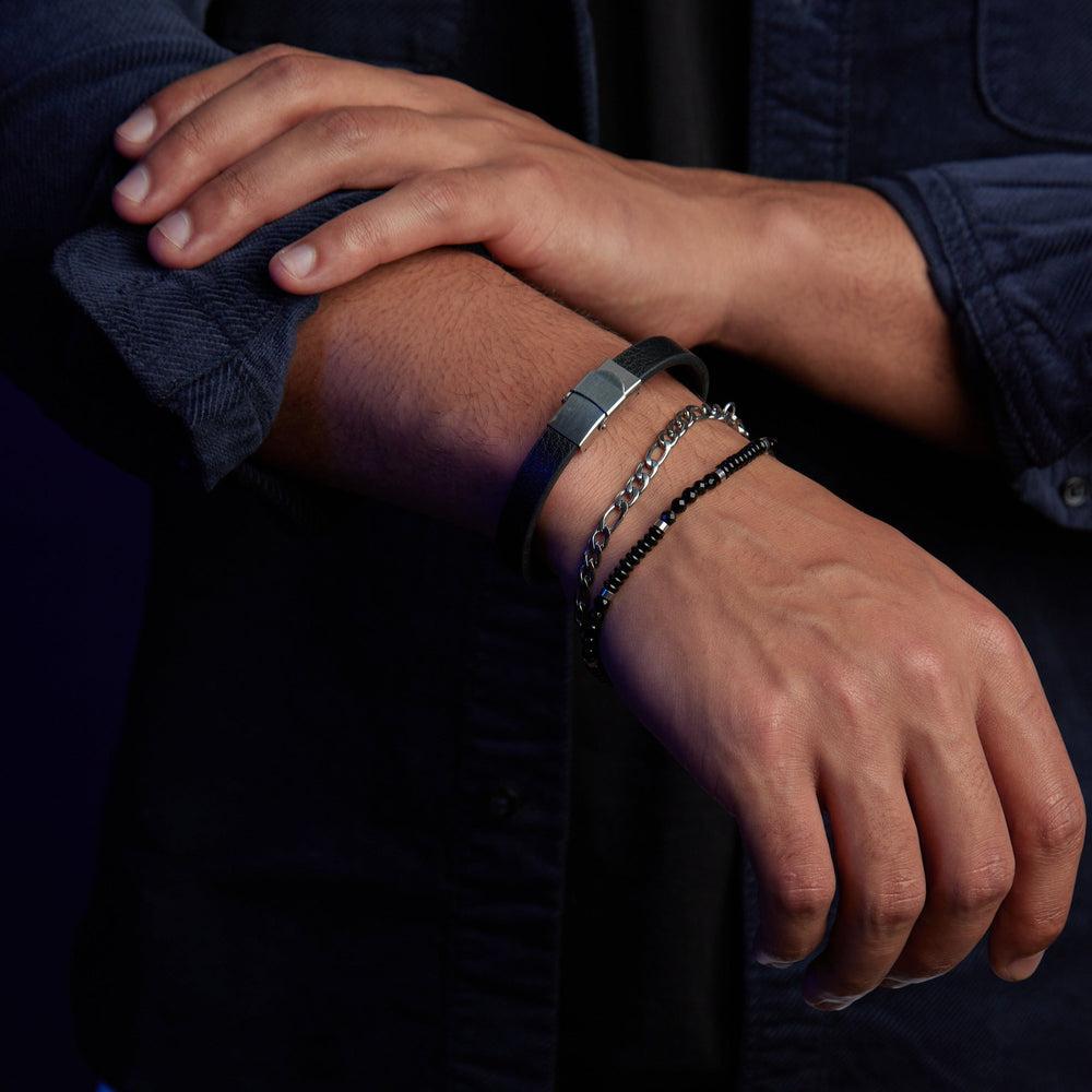 Orelia Leather Strap Bracelet