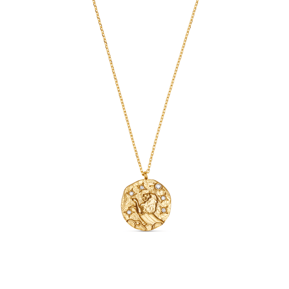 orelia Leo Zodiac Necklace