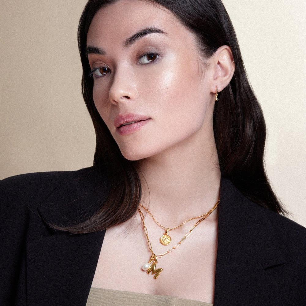 Orelia LUXE Baroque Pearl Charm