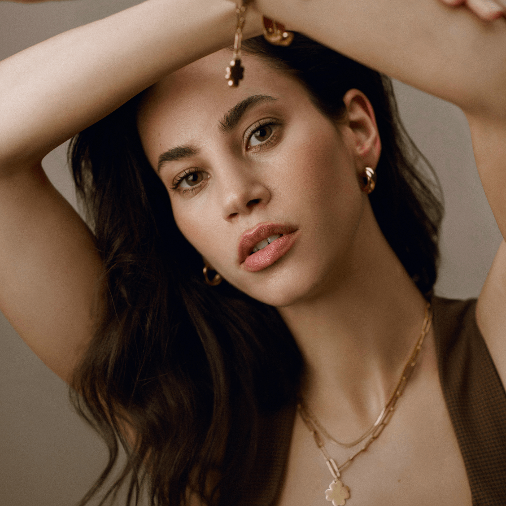 Orelia LUXE Chubby Hoop Earrings