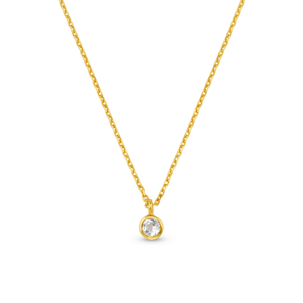 orelia LUXE Classic Crystal Necklace