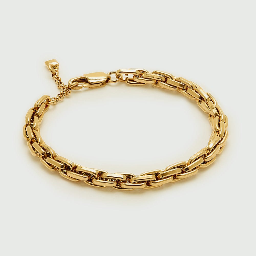 Orelia LUXE Interlocking Link Chain Bracelet - Gold