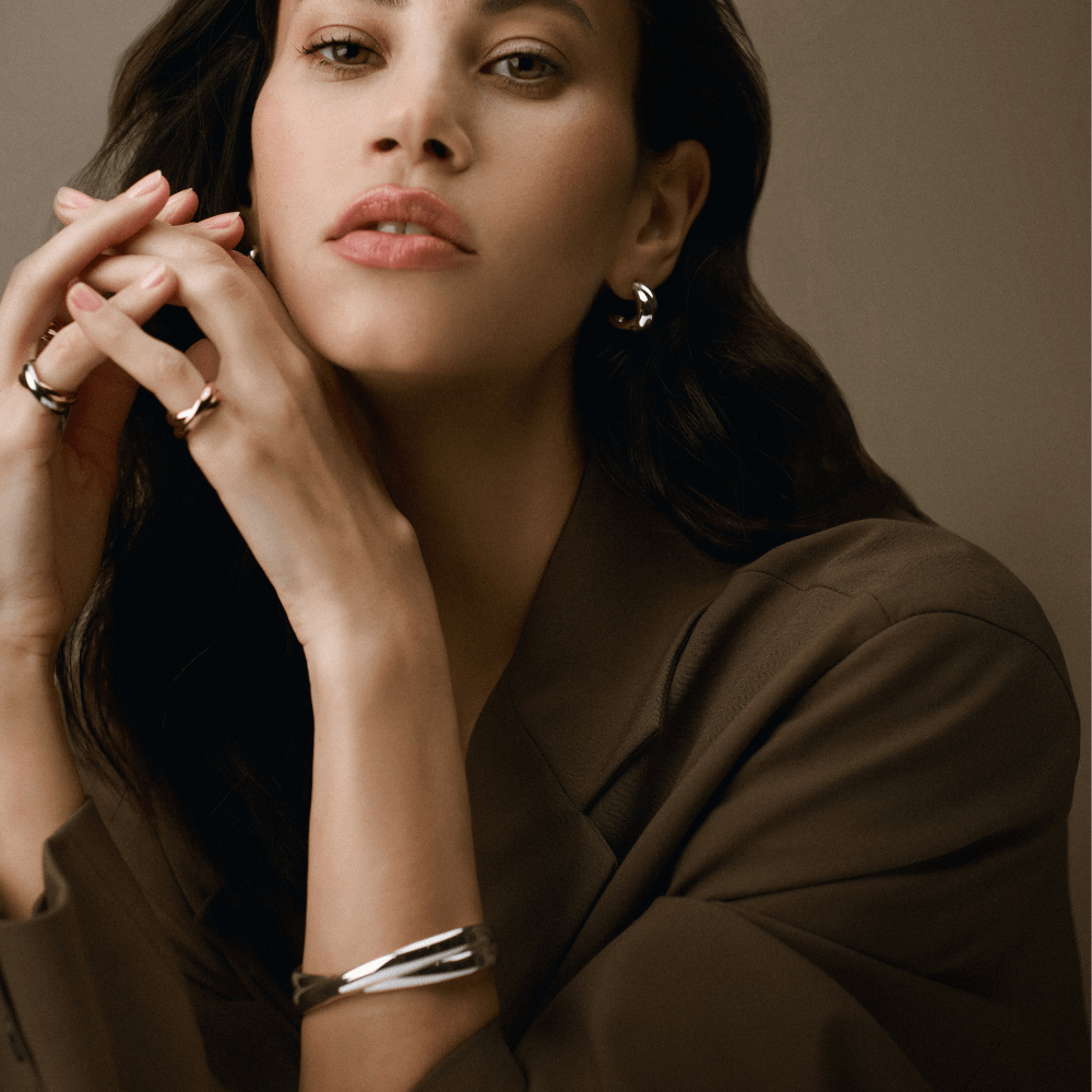 Orelia LUXE Interlocking Ring