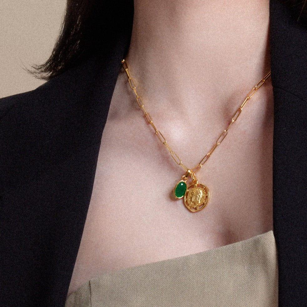 Orelia LUXE Medallion Coin Charm