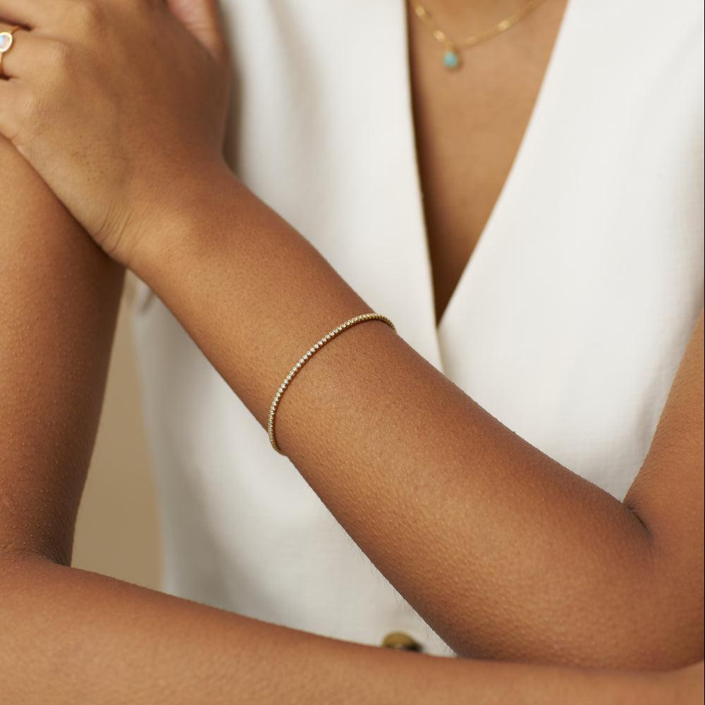 Orelia LUXE Micro Tennis Bracelet