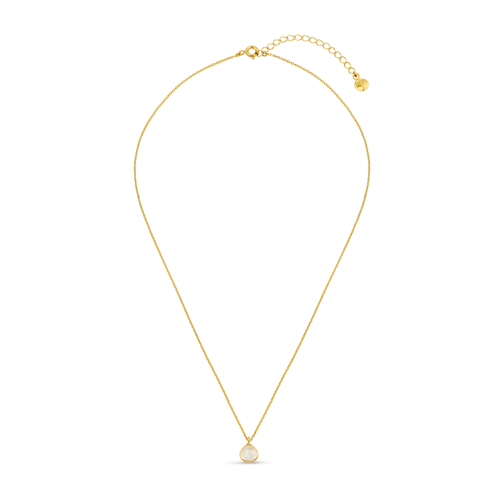 Orelia LUXE Moonstone Semi-Precious Necklace