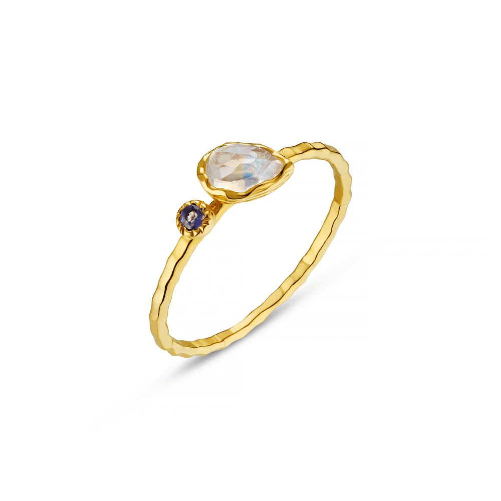 orelia LUXE Moonstone Semi-Precious Ring