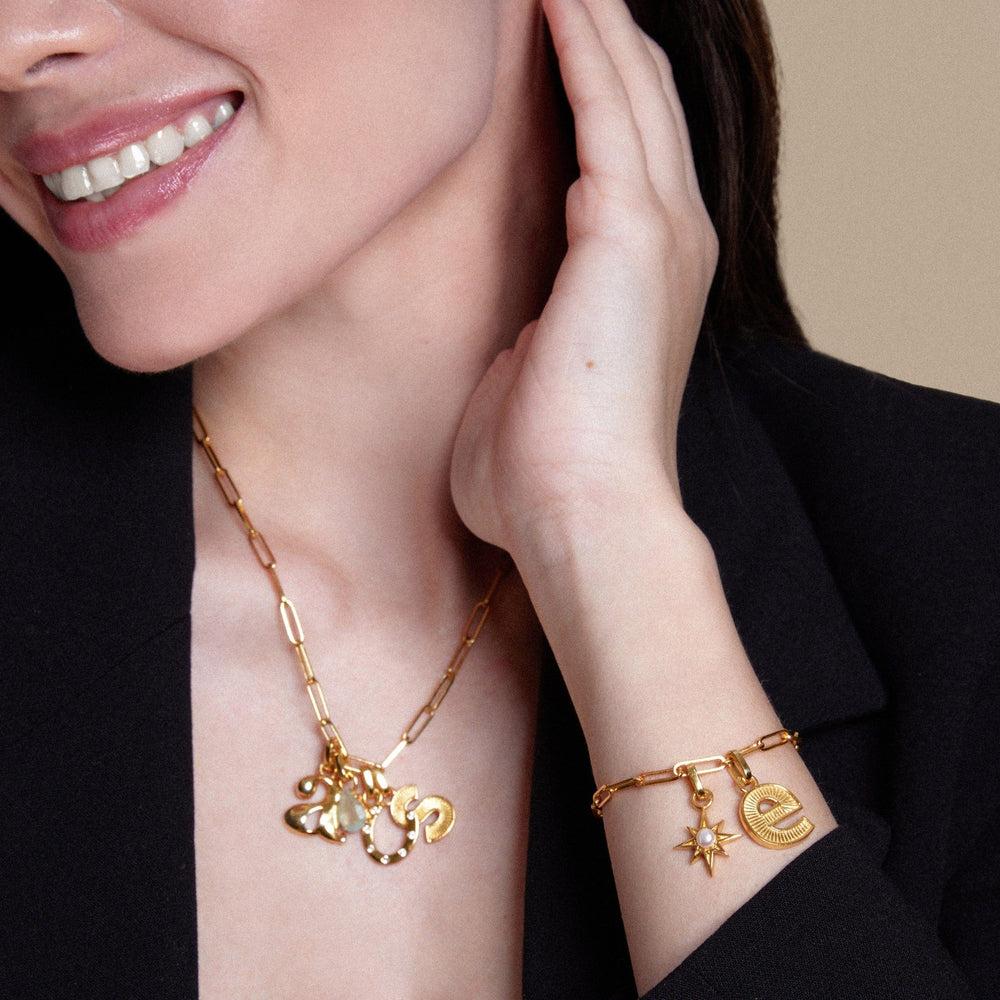 Orelia LUXE Pearl Star Charm