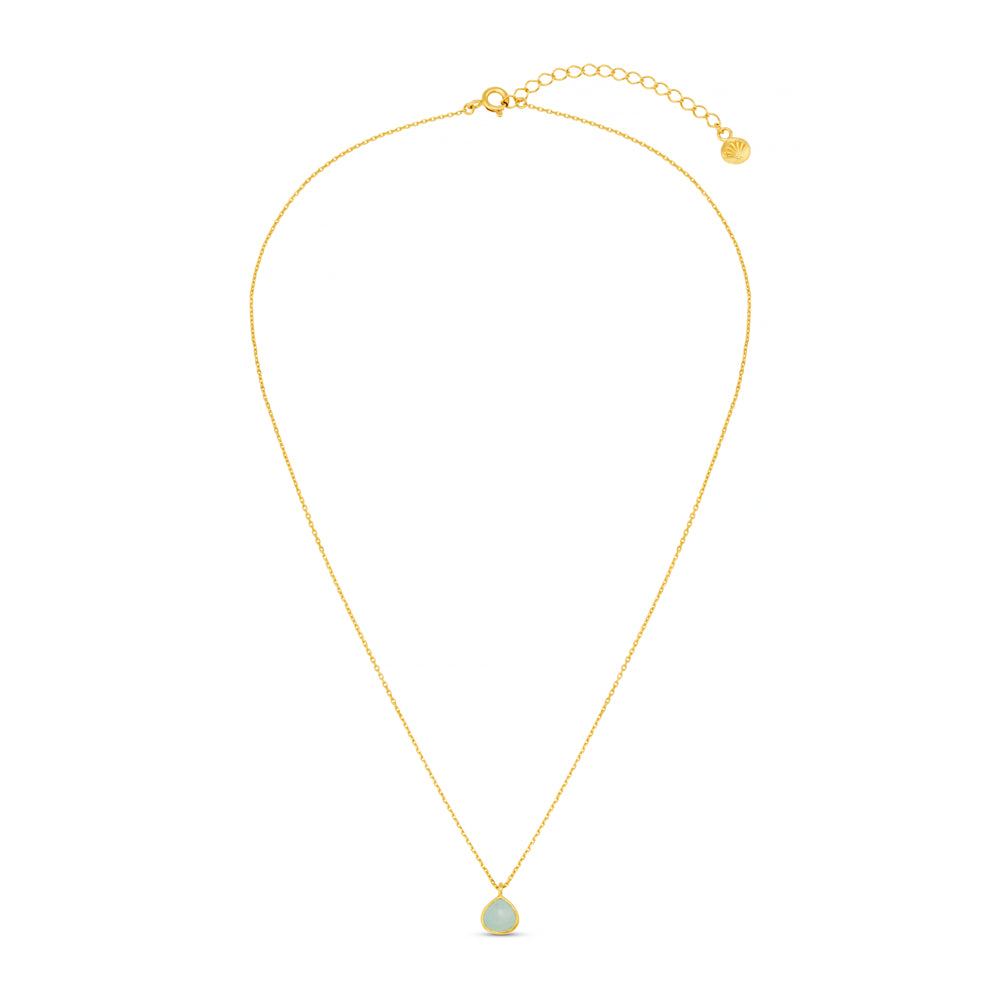 Orelia LUXE Semi-Precious Amazonite Necklace