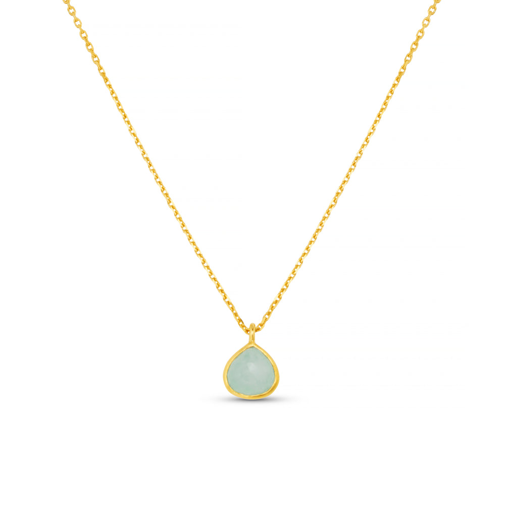 orelia LUXE Semi-Precious Amazonite Necklace