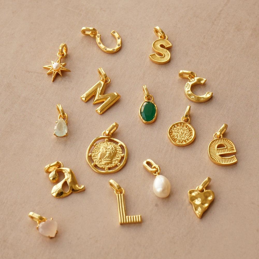 Orelia LUXE Teardrop Crystal Charm