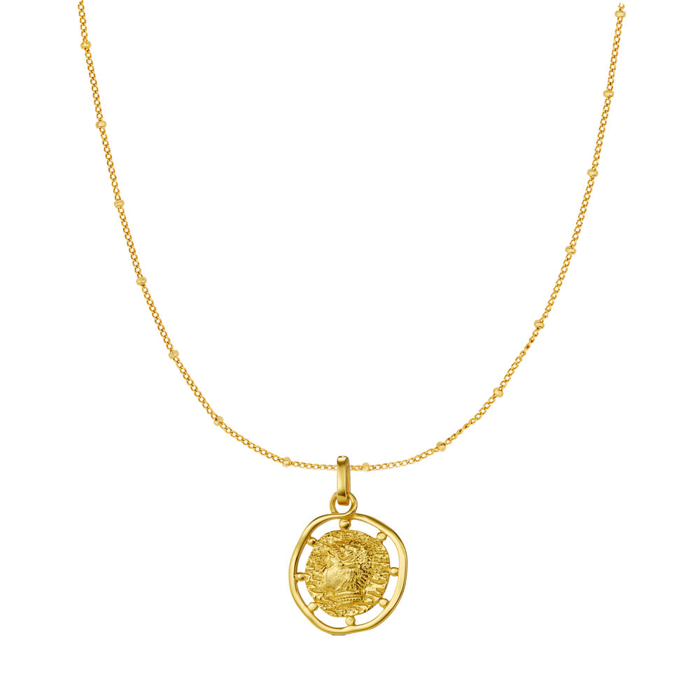 orelia Medallion Charm Necklace Style Set