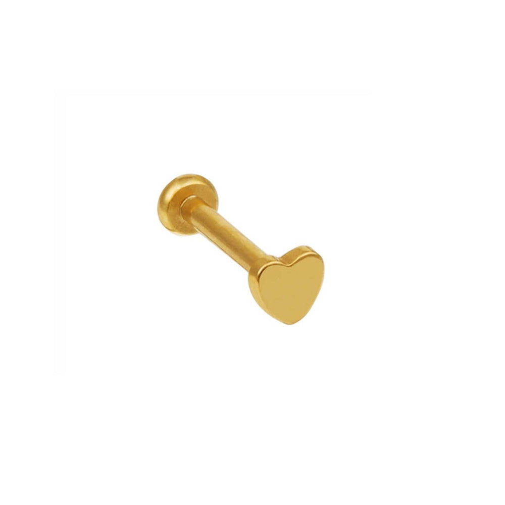 orelia Metal Heart Labret