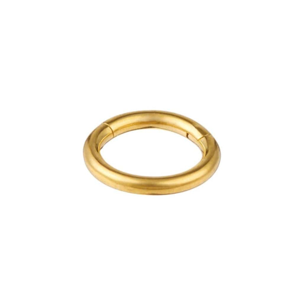 orelia Mini Clicker Hoop 6mm - Gold