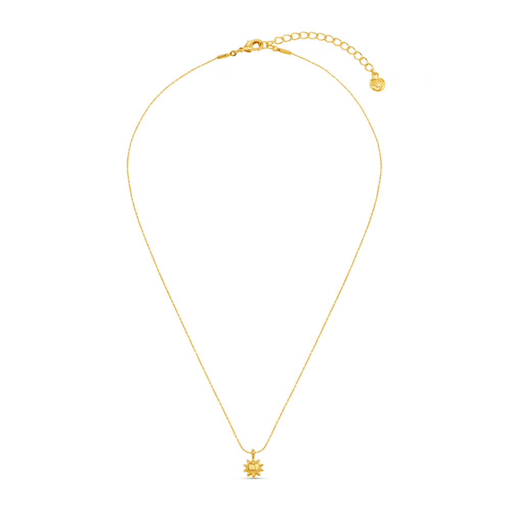 Orelia Mini Molten Sun Collar Necklace