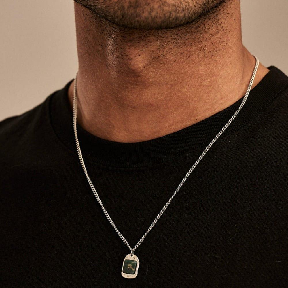 Orelia Molten Pendant Necklace