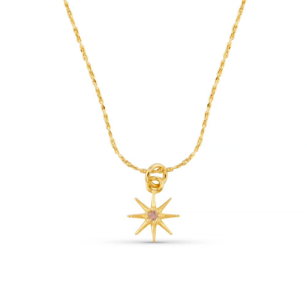 orelia October Birthstone Opal Necklace