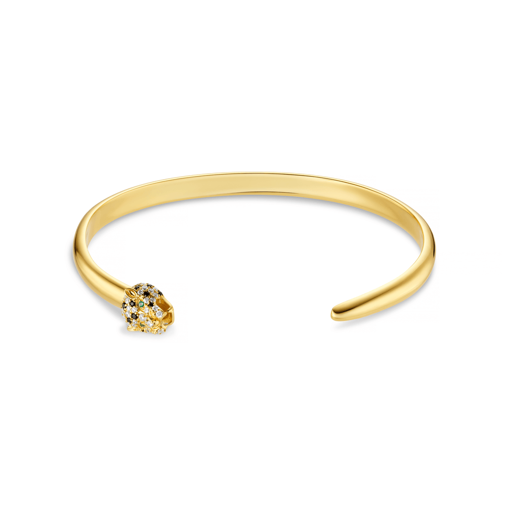 Orelia Pave Panther Bangle