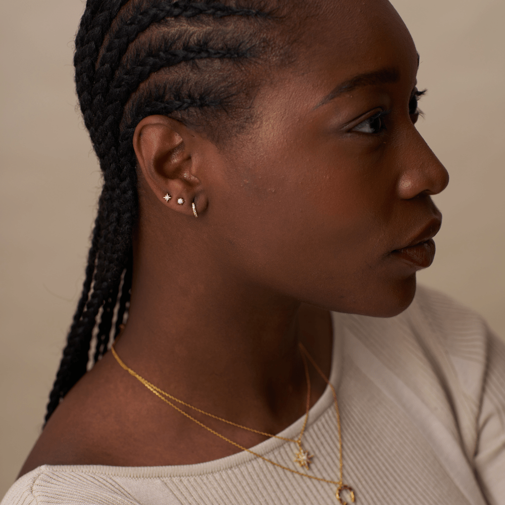 Orelia Pave Starburst & Opal Mini Micro Pack