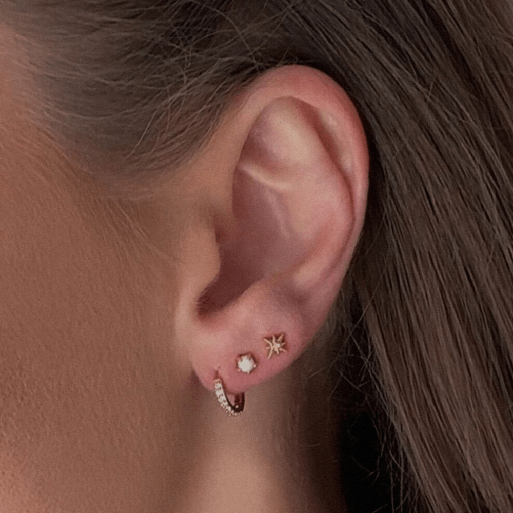 Orelia Pave Starburst & Opal Mini Micro Pack