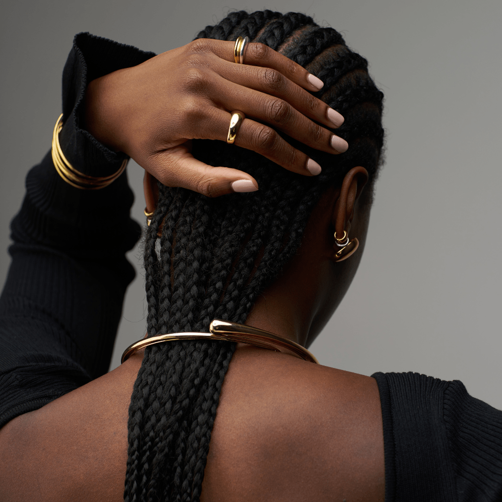 Orelia Polished Domed Ring