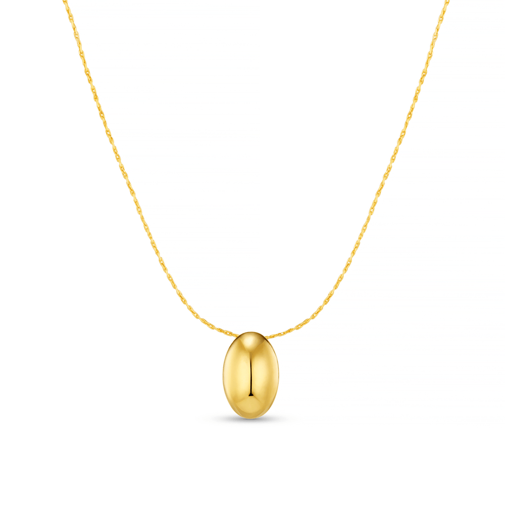 orelia Polished Drop Chain Necklace