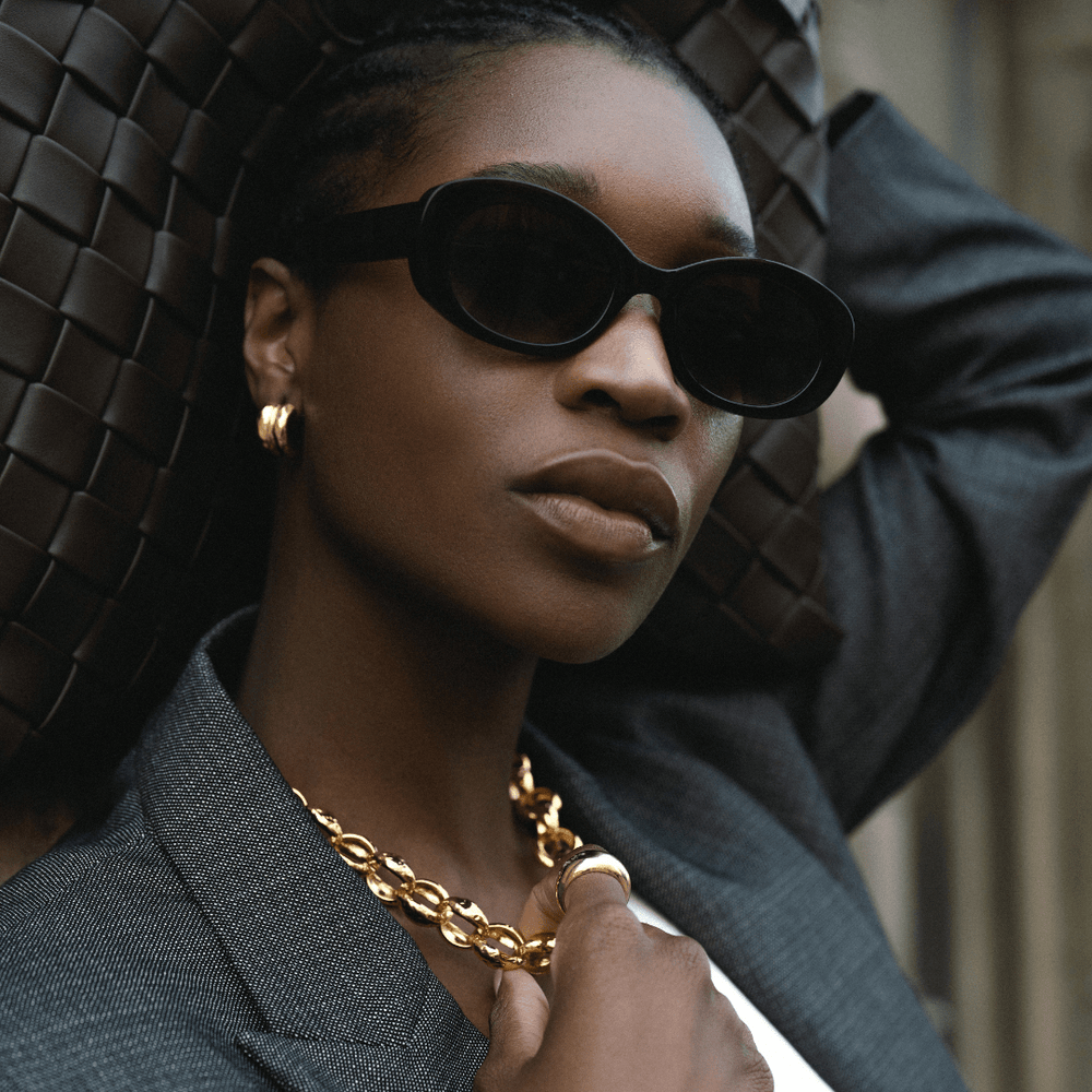 Orelia Polished Hammered Demi Hoop Earrings