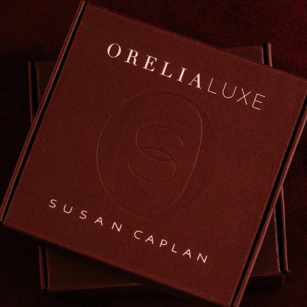 Orelia Quilted Texture Medallion Necklace