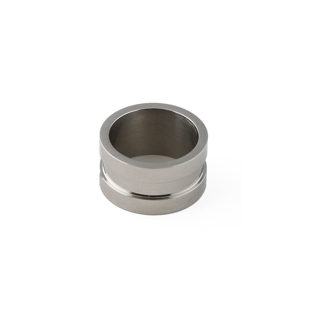 orelia Ridged Ring - Silver