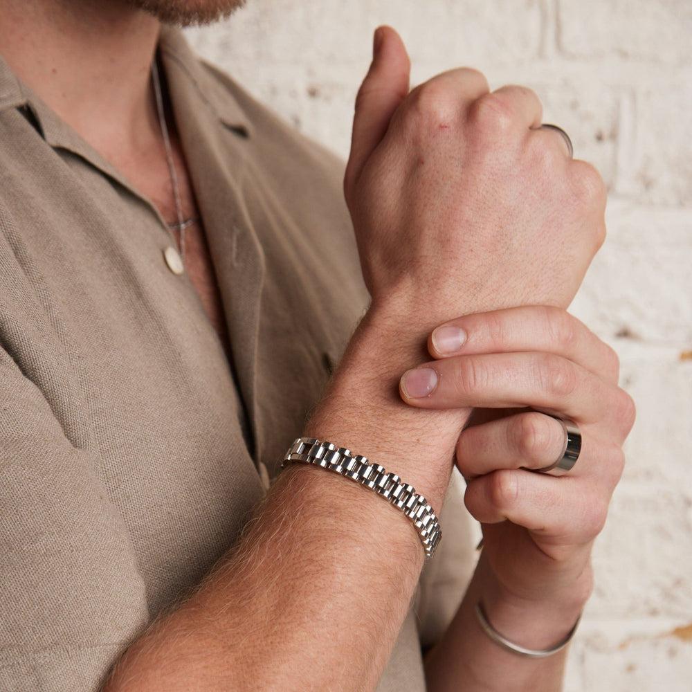 Orelia Slim Watch Chain Bracelet