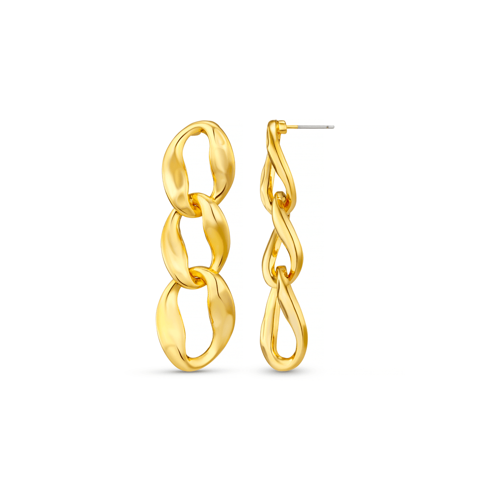 orelia Statement Chain Drop Earrings