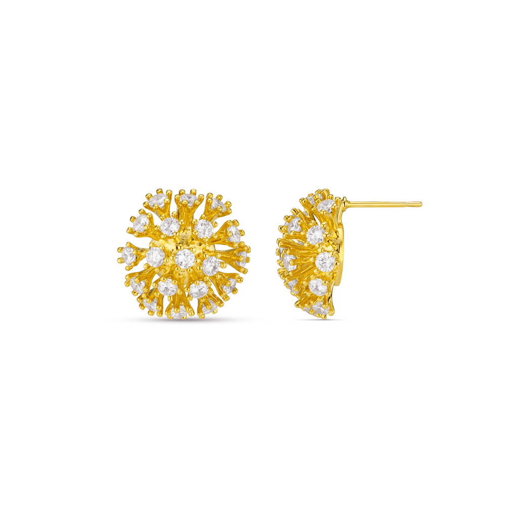 orelia Statement Crystal Burst Stud Earrings