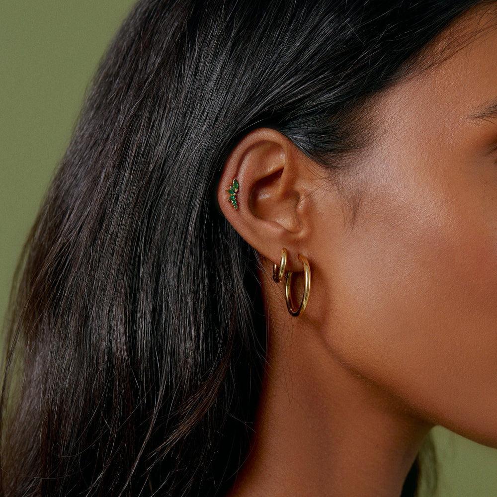 Orelia The Signature Hoop Ear Stacking Set