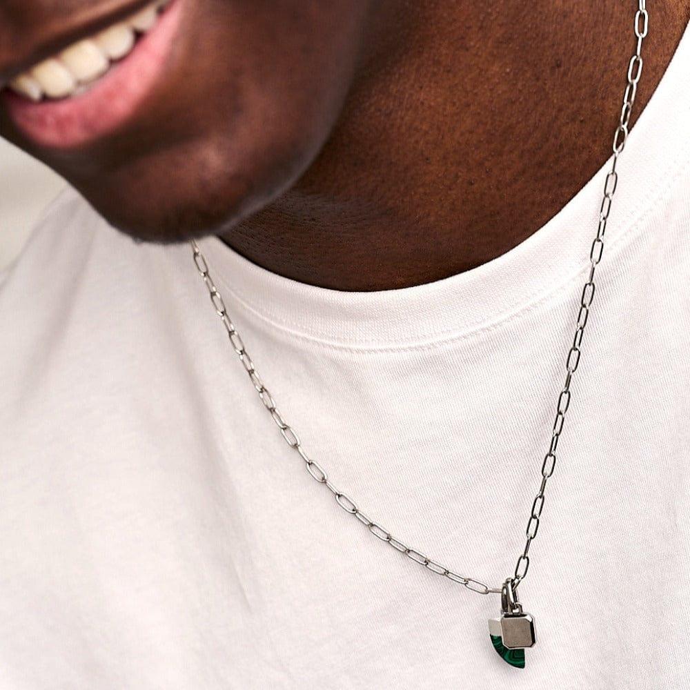 Orelia Tusk Cluster Necklace