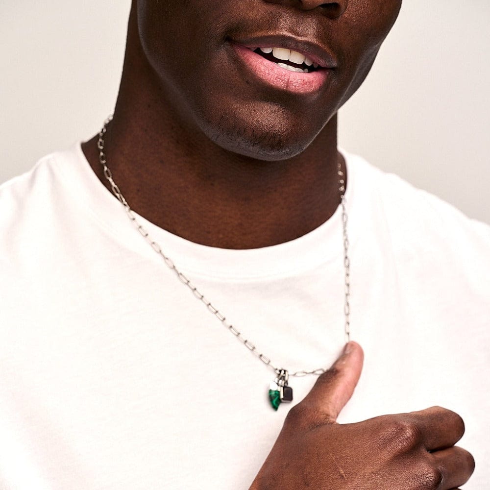 Orelia Tusk Cluster Necklace