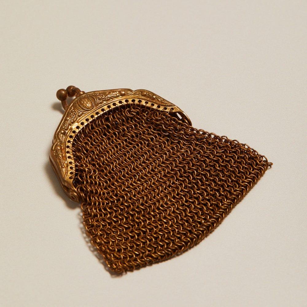 orelia Vintage Chain Mail Mini Purse
