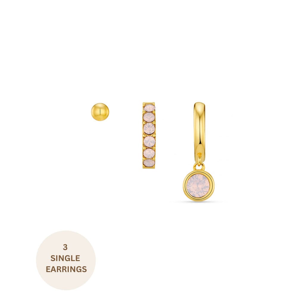 orelia Rose Water Ear Stacking Set Made With Swarovski® Crystals