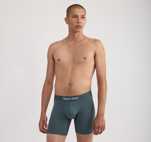 Organic Basics Core Easy Fit Boxer Briefs 3-Pack Black