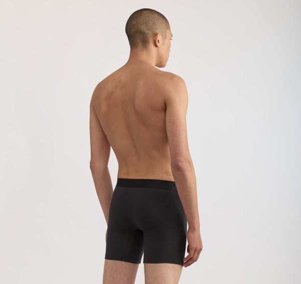 Organic Basics Core Easy Fit Boxer Briefs 3-Pack Black