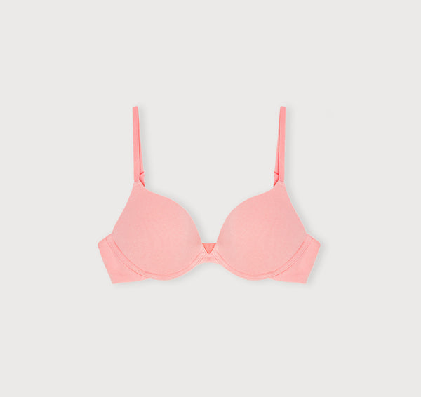 organic basics Core Full Coverage Bra Marshmallow Pink